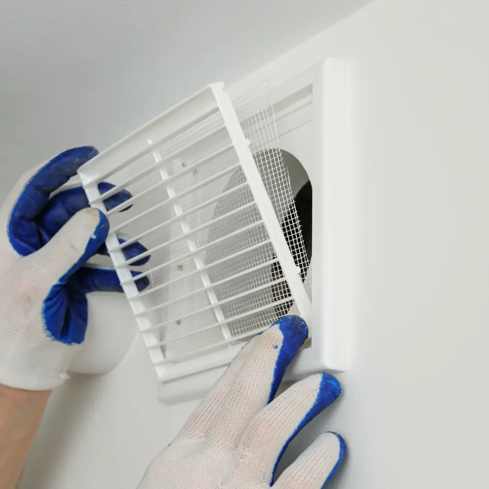 Lüftungsfilter Abluft Filtertausch
