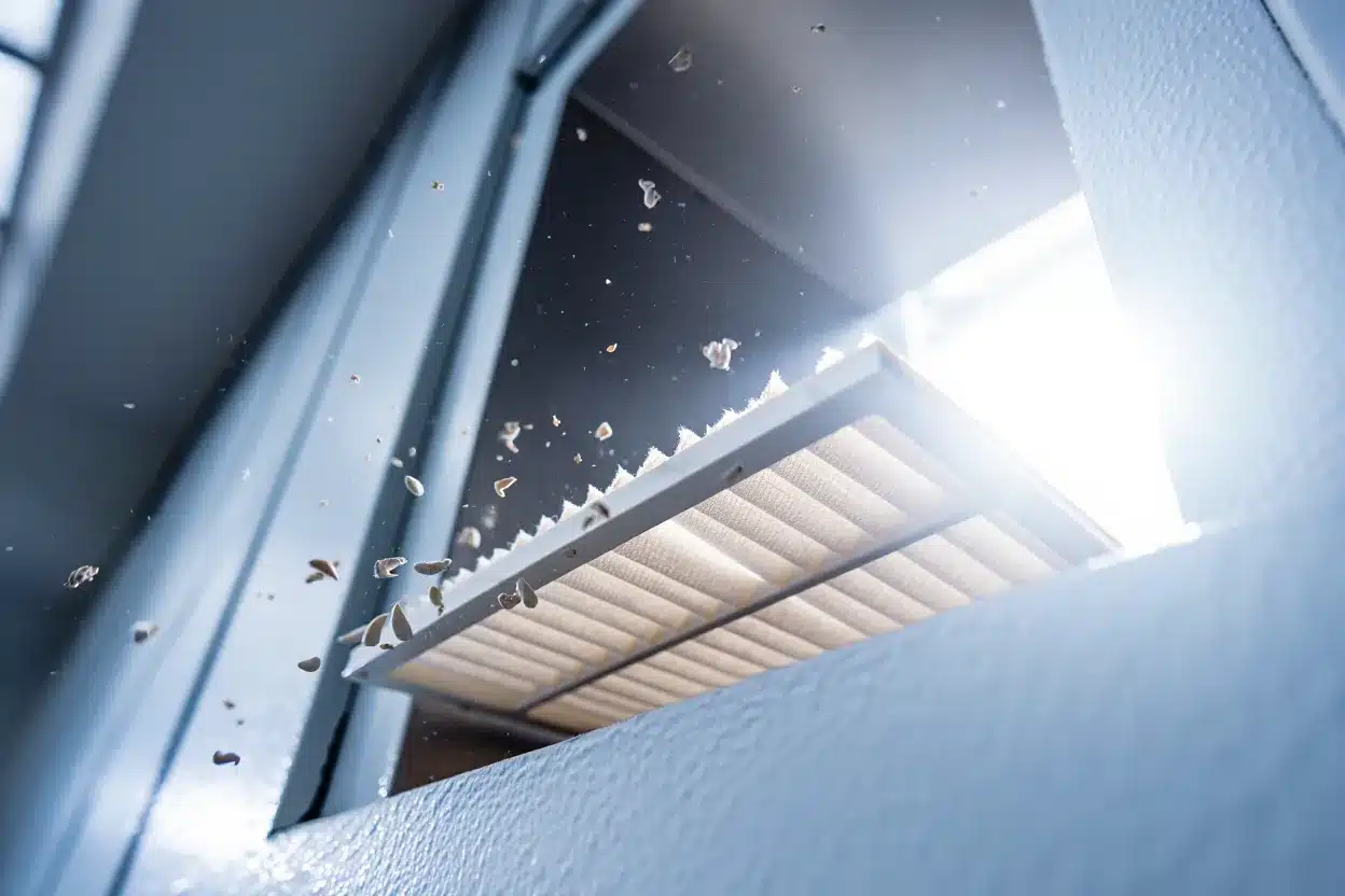 Lüftungsfilter falscher Einbau